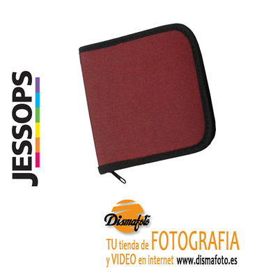 JE. FUNDA MASCANI PORTA CD 24 ROJO 