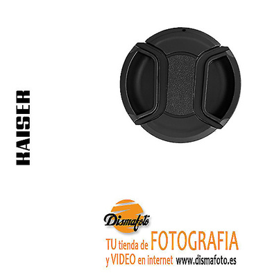 KAISER TAPA OBJETIVO PINZA 62MM 