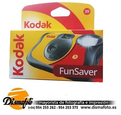 KODAK CAMARA UN SOLO USO FUN SAVER C/FLASH 27+12 