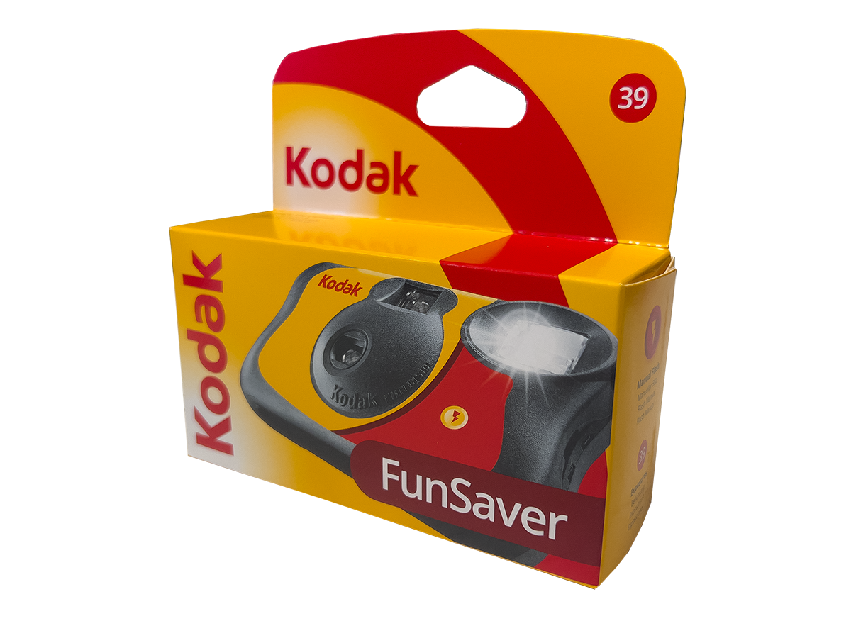 KODAK CAMARA UN SOLO USO FUN SAVER C/FLASH 27+12 