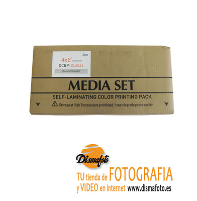 MEDIA SET PAPEL 10X15 (2X600)-DOBLE DPB2000/6000 