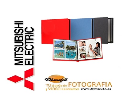 MITSUBISHI ALBUM MINI DIG. EASY 10X15 ROJO 