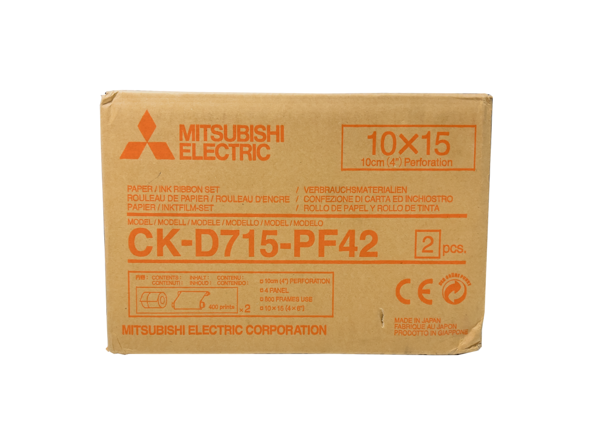 MITSUBISHI PAPEL CK-D715PF42 10X10/5X10 PERFORADA 