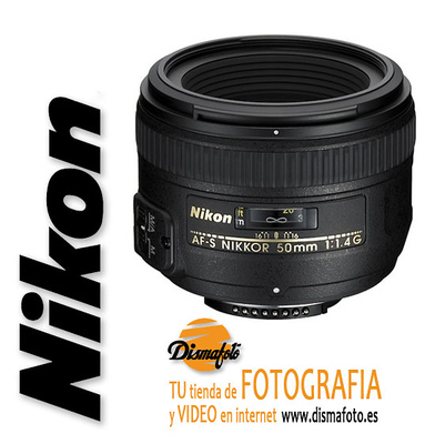 NIKON OBJETIVO AFS 50MM F/1.4 G 