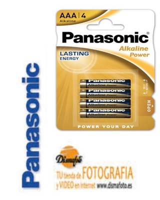 PANASONIC PILA LR-03 1.5V ALCALINA POWER (4U)+ECO 