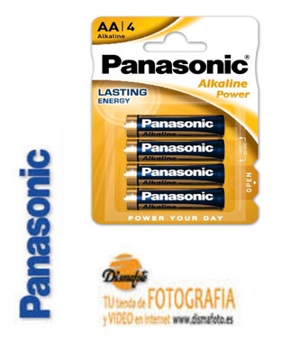 PANASONIC PILA LR-06 1.5V ALCALINA POWER (4U)+ECO 