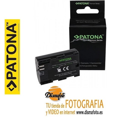 PATONA BATERIA LI-ION P/CANON LP-E6NH+ECO 2250 MAH 