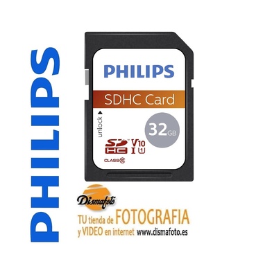 PHILIPS TARJETA SDHC 32GB CLASE 10 UHS-I 