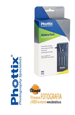 PHOTTIX ALIMENTADOR 8 PILAS AA LR06 