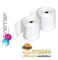 PREMIER LOTE 4 CAJAS (8 BOBINAS) PAPEL BRILLO 15.2X65MT 