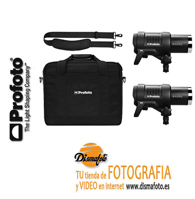 PROFOTO FLASH DE ESTUDIO D2 DUO KIT 1000/1000W 