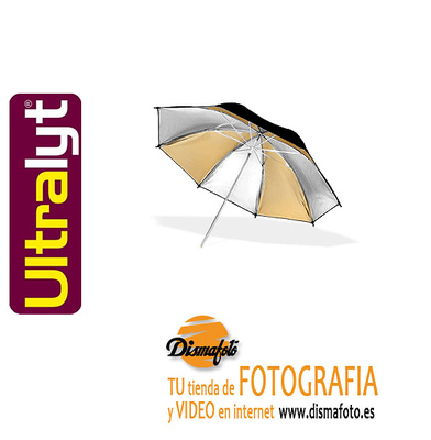 ULTRALYT PARAGUAS REFLECTOR PLA/ORO 102CM (40) 