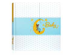 ALBUM M. MIA BLUE 24X24X20+ CAJA DE CARTON BLANCO