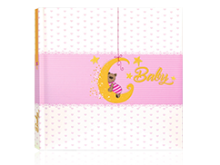 ALBUM M. MIA PINK 24X24X20+ CAJA DE CARTON BLANCO