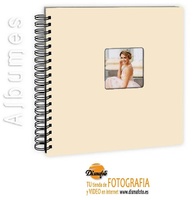 ALBUM M. MISTY GREY-CREMA 25X25X25