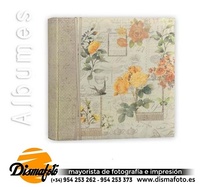 ALBUM M. OPHELIA 32X32X50 BEIGE + CAJA DE CARTON BLANCO