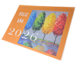 CALENDARIO FALDILLAS MOD. 53 MENSUAL ANCHO 33.5 CM. 1 UNIDAD