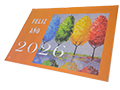 CALENDARIO FALDILLAS MOD. 54 MENSUAL ANCHO 43.5 CM. 1 UNIDAD