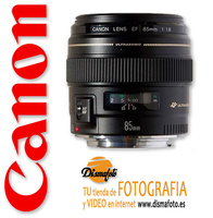 CANON OBJETIVO EF 85 MM F/1.8 USM