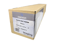 CANSON PHOTO MAT PAPER 180G - 61CM/30M