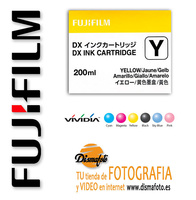 FUJI CART. TINTA DX100 YELLOW 200 ML