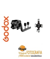 GODOX ADAPTADOR 4 FLASHES PARA ROTULAS MONTURA BOWENS/ELINCHROM