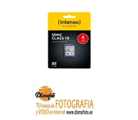 INTENSO TARJETA SDHC 4GB CLASS 10