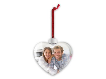 M.  COLGANTE NAVIDAD FORMA CORAZON LOVELY TRANSPARENTE REF. SF6HT