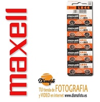 MAXELL PILAS LR-44 + ECO BLISTER DE 2 UD