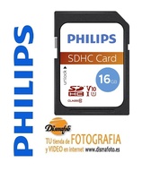 PHILIPS TARJETA SDHC 16GB CLASE 10 UHS-I