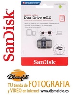 SANDISK PENDRIVE DUAL ULTRA DRIVE M3.0 OTG 128GB