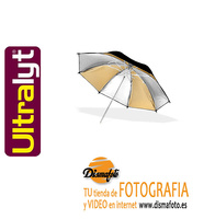 ULTRALYT PARAGUAS REFLECTOR PLA/ORO 102CM (40)