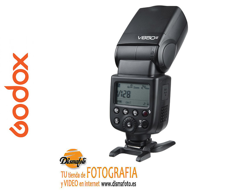GODOX FLASH CON BATERIA DE LITIO V860II CON RECEPTOR X INTERNO PARA CANON - Godox, Flashes - Dismafoto S. A.