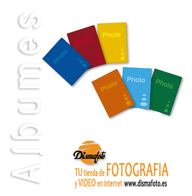 ALBUM M. MINI COLORES LISOS 10X15 CM 40 FOTOS - Álbumes y Cajas,  Aficionados - Dismafoto S. A.
