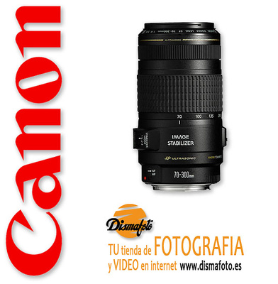 CANON OBJETIVO EF 70-300 IS II USM F/4-5.6 - Objetivos, Canon - Dismafoto  S. A.