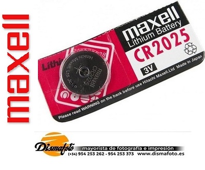 Pila Maxell CR-2025