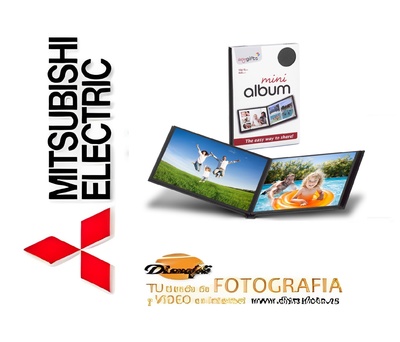 MITSUBISHI ALBUM MINI DIG. EASY 10X15 NEGRO - Álbumes y Cajas, Aficionados  - Dismafoto S. A.